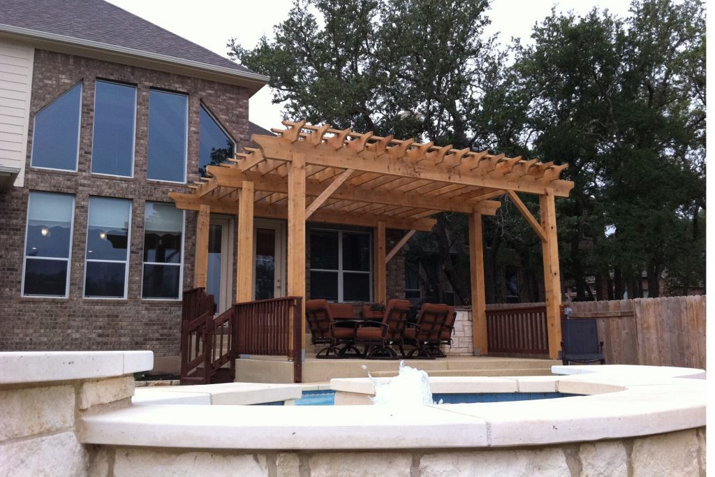 Cedar Pergola Aluminum & Glass Pergola Vancouver